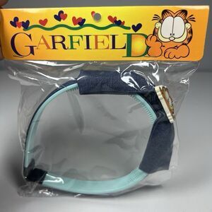 New GARFIELD Vintage Blue Denim Look Headband JIM DAVIS Cat